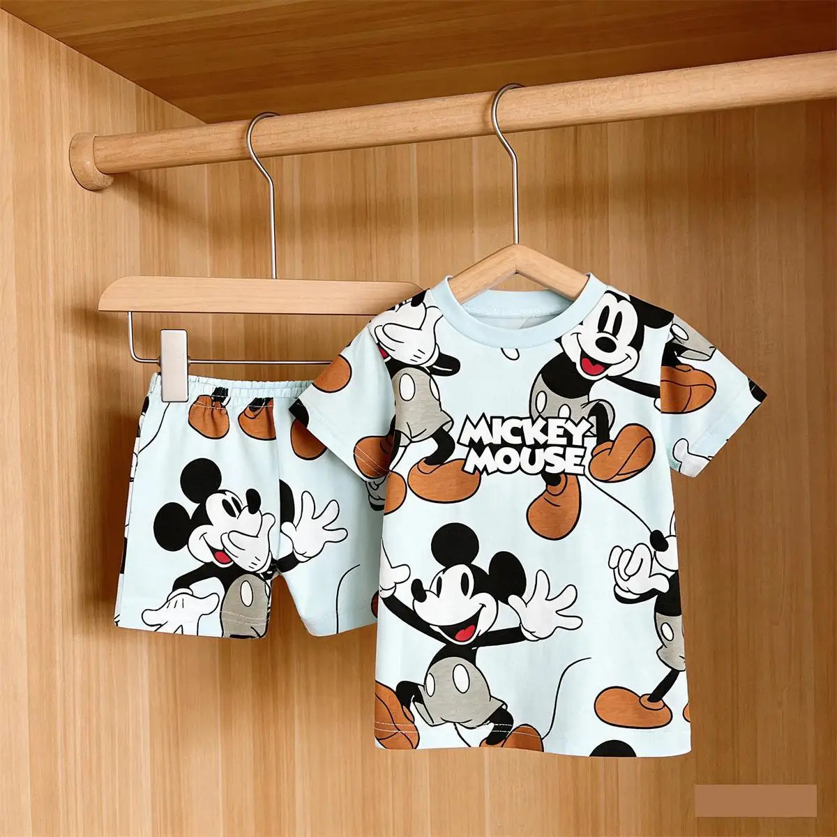 Lovely T-shirt + Shorts Two Piece set Unisex