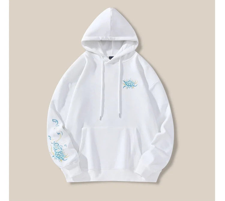 Dragon Embroidery Hoodies Unisex