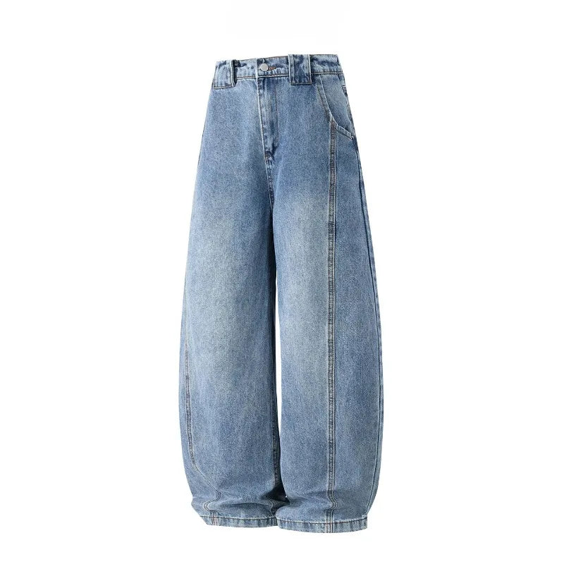 Baggy Versatile Jeans Asian Cargo Pants