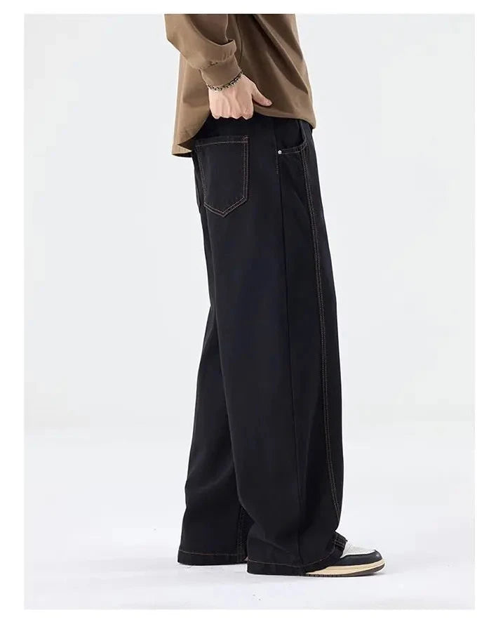 Baggy Versatile Jeans Asian Cargo Pants