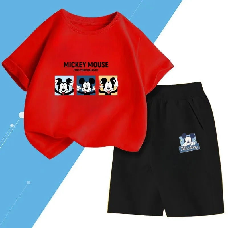 Disney Mickey Printing Two Pieces Suit for Kids
