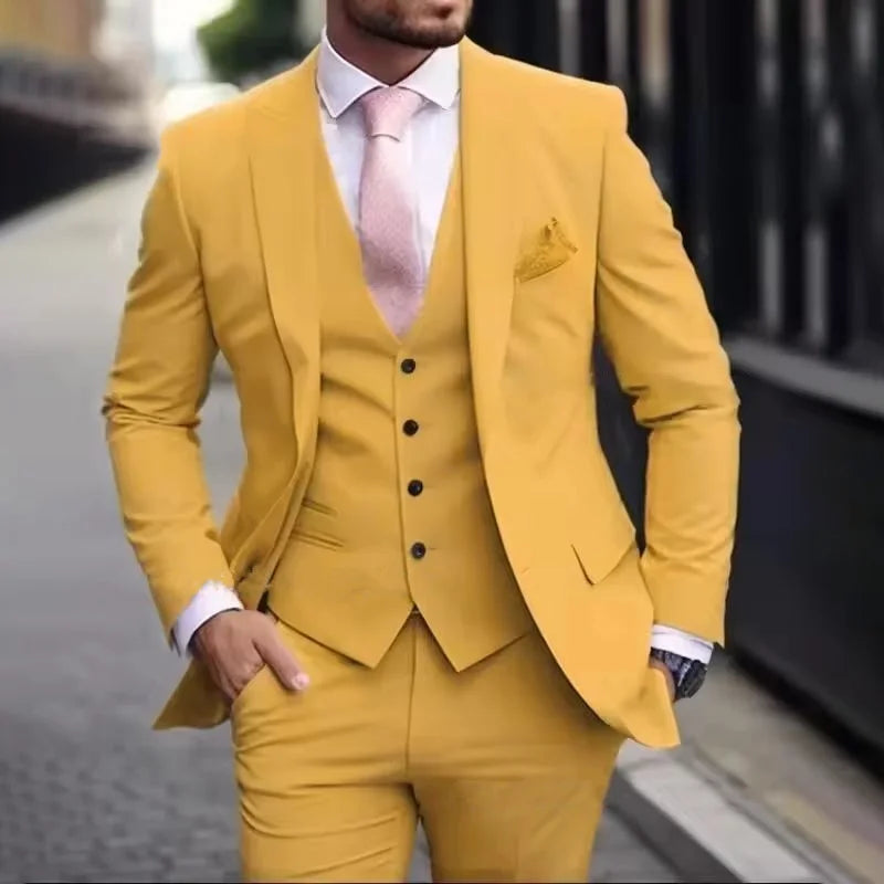 Terno Slim fit 3 Piece Set