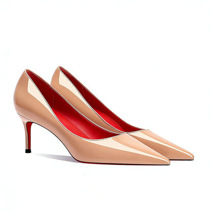 Red Bottoms Pointed Toe High Heels