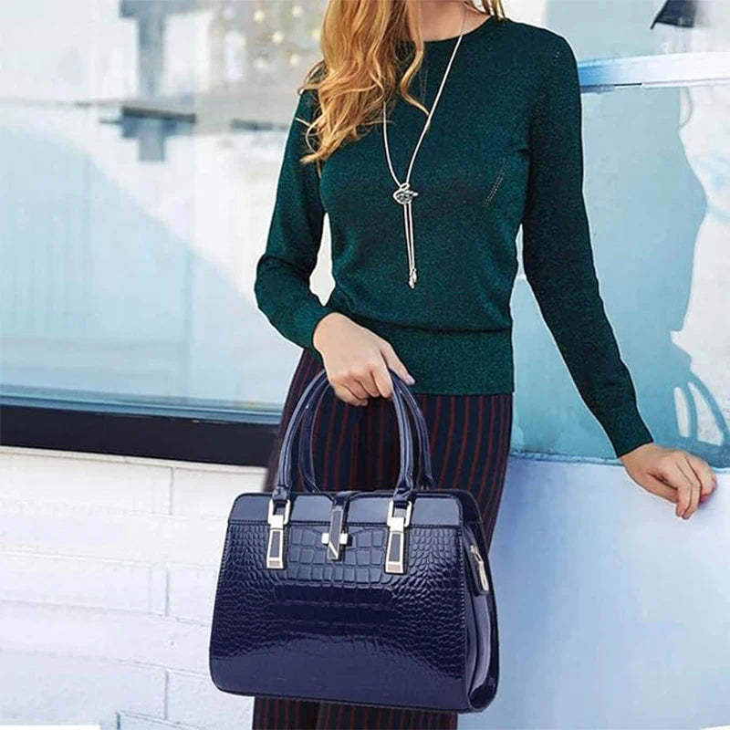 Crocodile Handbag for Women