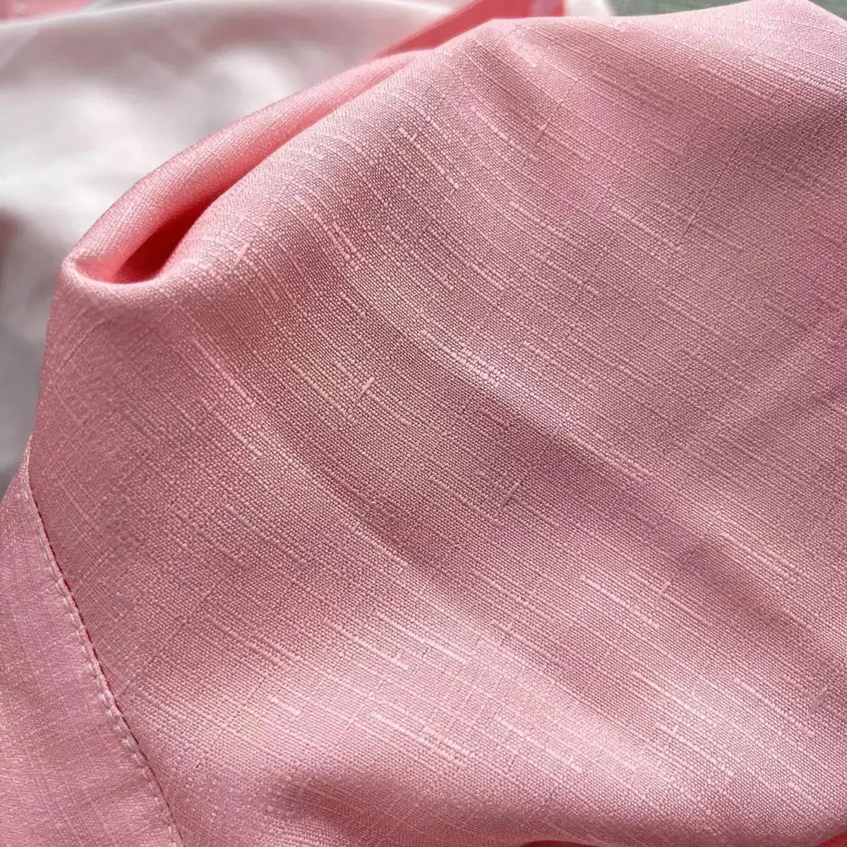 linen short-sleeved shirt