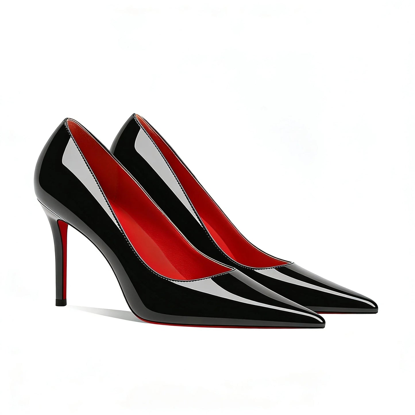 Red Bottoms Pointed Toe High Heels