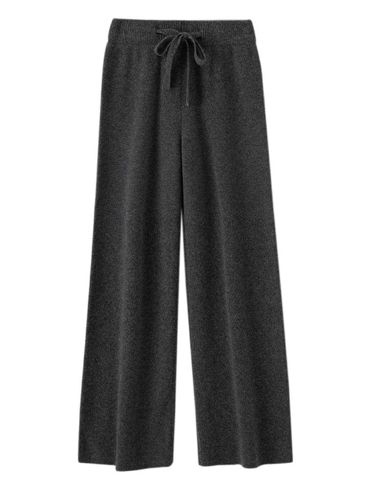 Merino Wool Women's Pants Straight