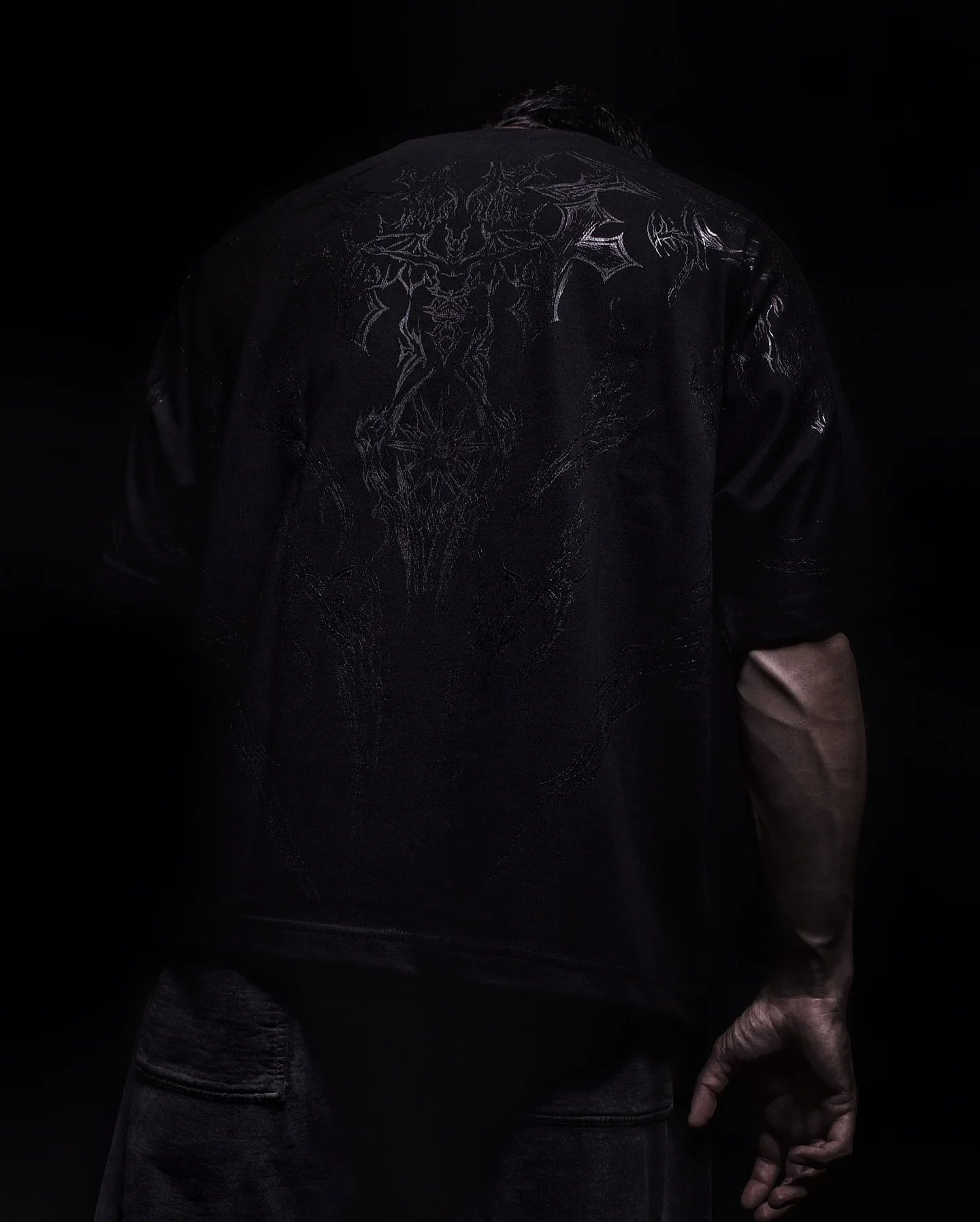 Dark Fantasy Oversized Cotton T Shirt