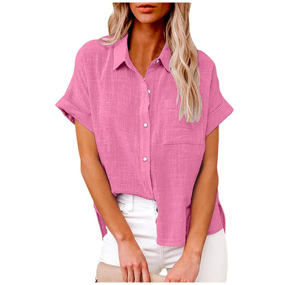 Linen Casual T-Shirt