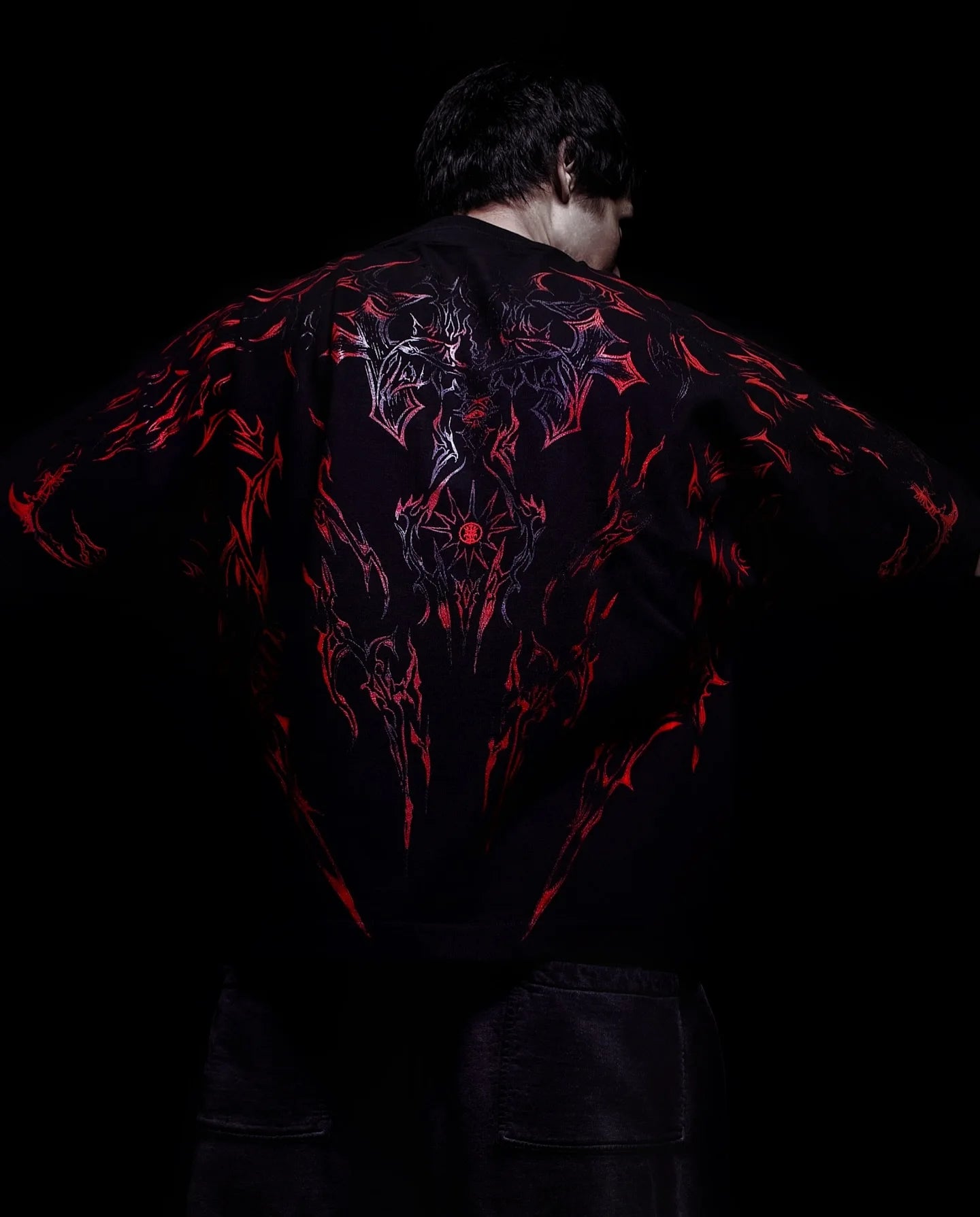 Dark Fantasy Oversized Cotton T Shirt