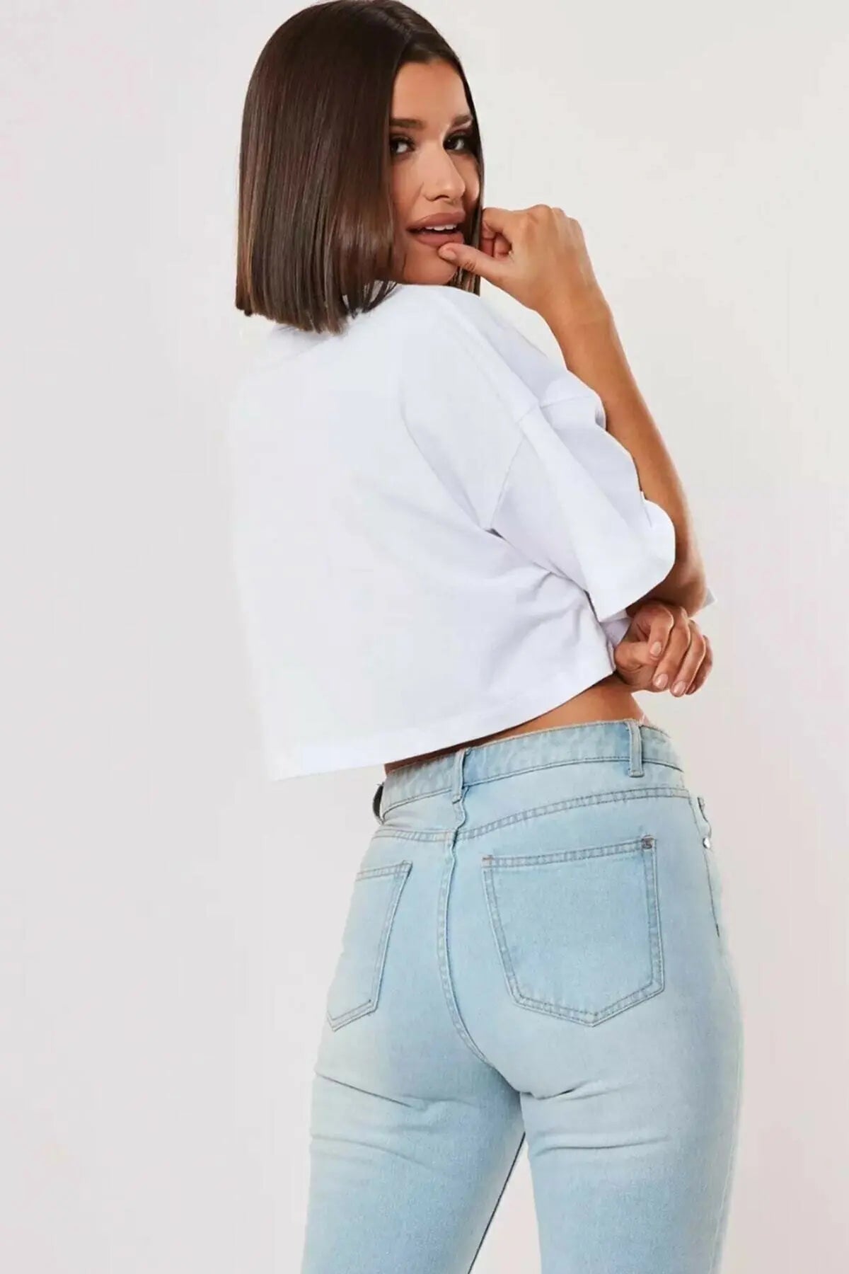 Navel Baring Loose Shirts