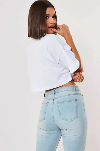 Navel Baring Loose Shirts