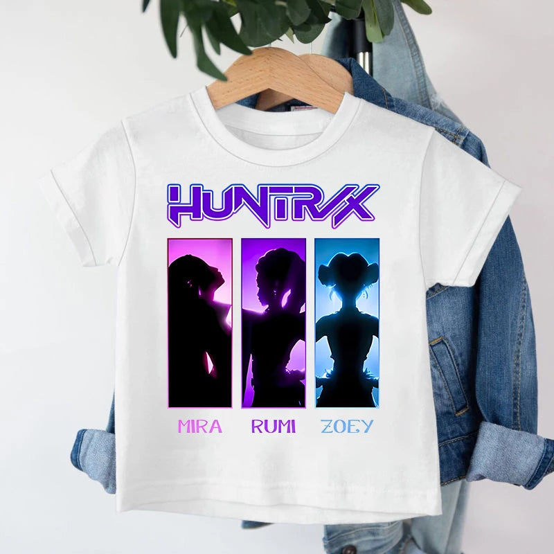Demon Hunters Saja Cartoon T-shirt