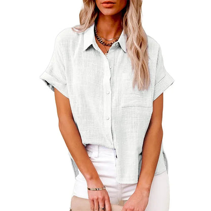 Linen Casual T-Shirt