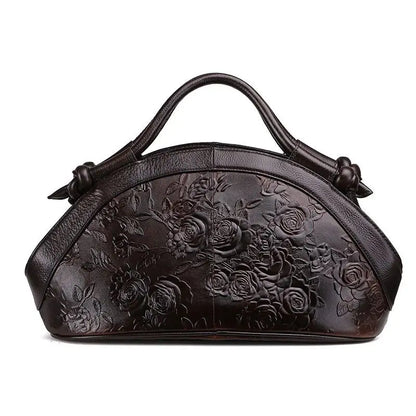 Vintage Flower Printing Women Handbag