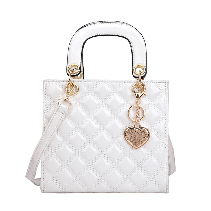 Diamond Stripe Women Handbag
