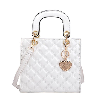 Diamond Stripe Women Handbag