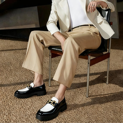 Classic Fashion Thick Sole Men's Penny Loafers