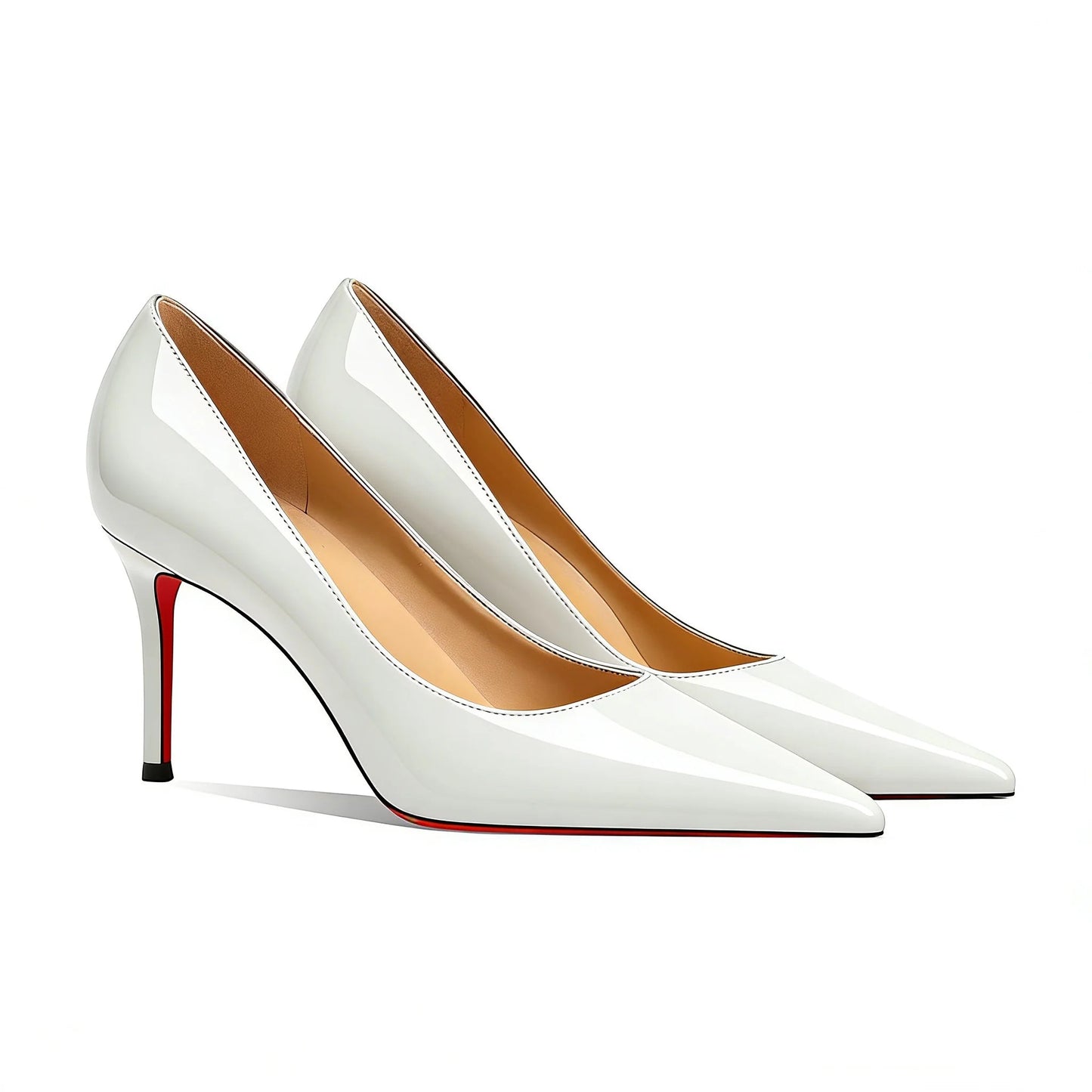 Red Bottoms Pointed Toe High Heels