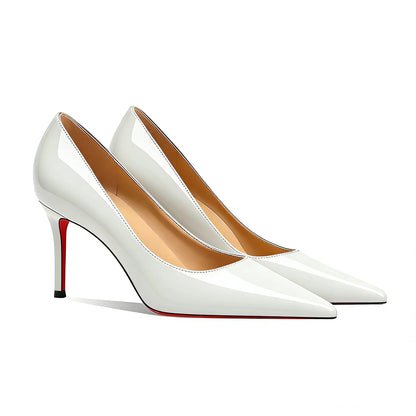 Red Bottoms Pointed Toe High Heels