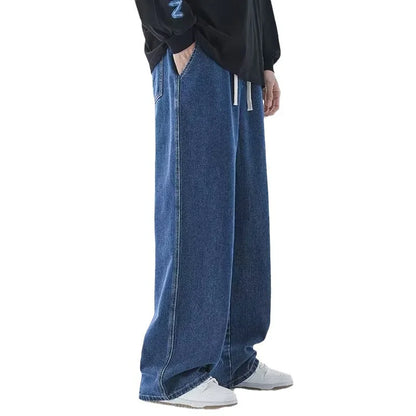 Men's Casual Long Jeans Classic Man Straight