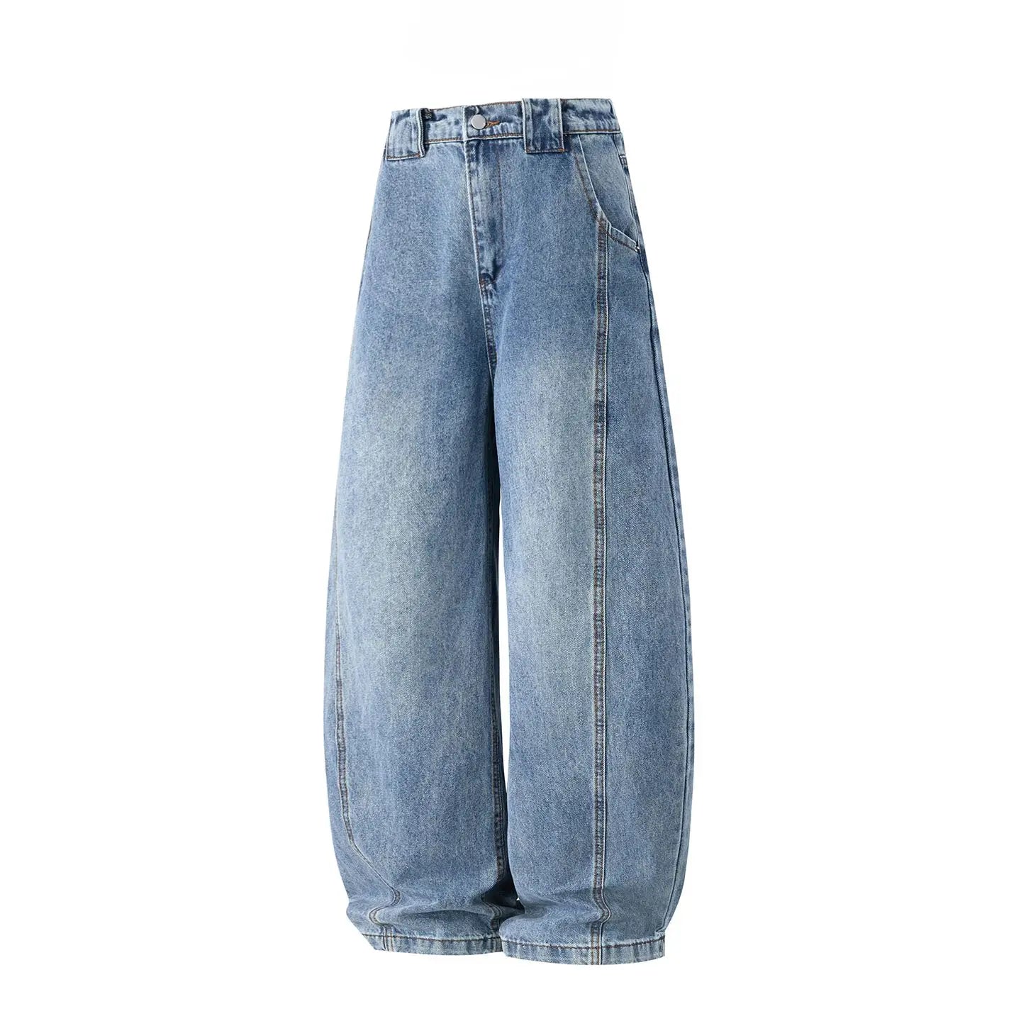 Baggy Versatile Jeans Asian Cargo Pants