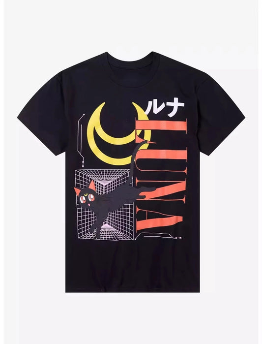 Moon Luna & Artemis Pure Cotton T-Shirt Unisex