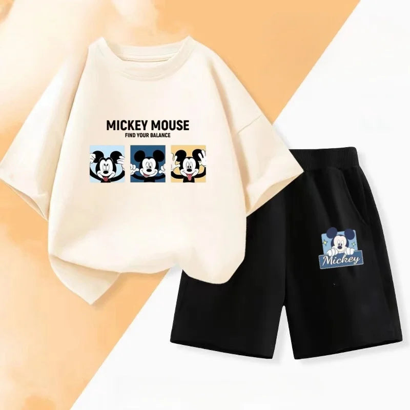 Disney Mickey Printing Two Pieces Suit for Kids