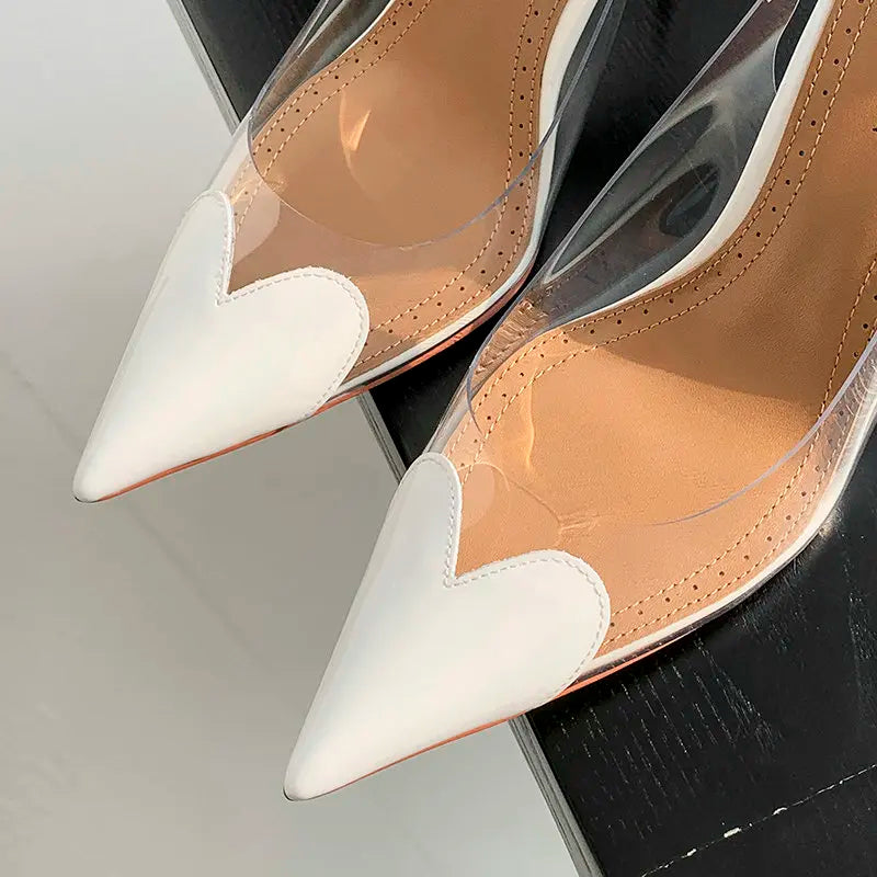 Fashion Heart Design Women Pumps