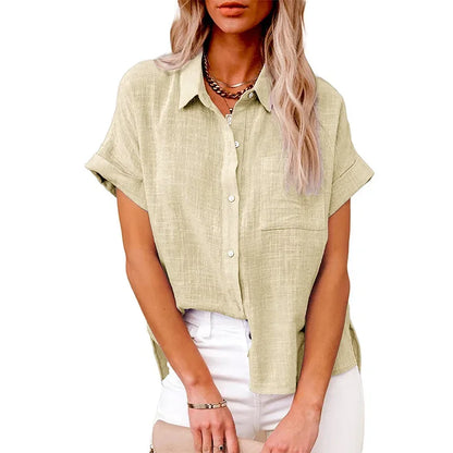 Linen Casual T-Shirt