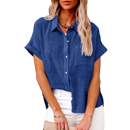 Linen Casual T-Shirt