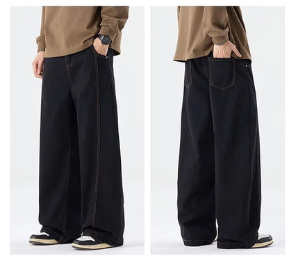 Baggy Versatile Jeans Asian Cargo Pants