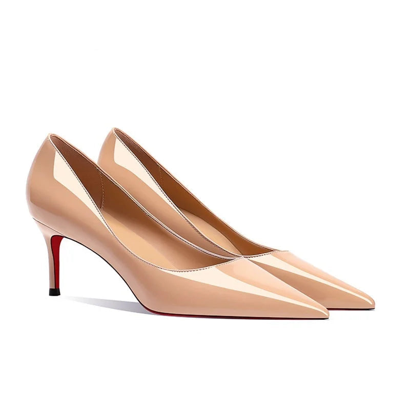 Red Bottoms Pointed Toe High Heels