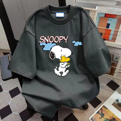 Disney Summer Cotton Short Sleeved Loose Top