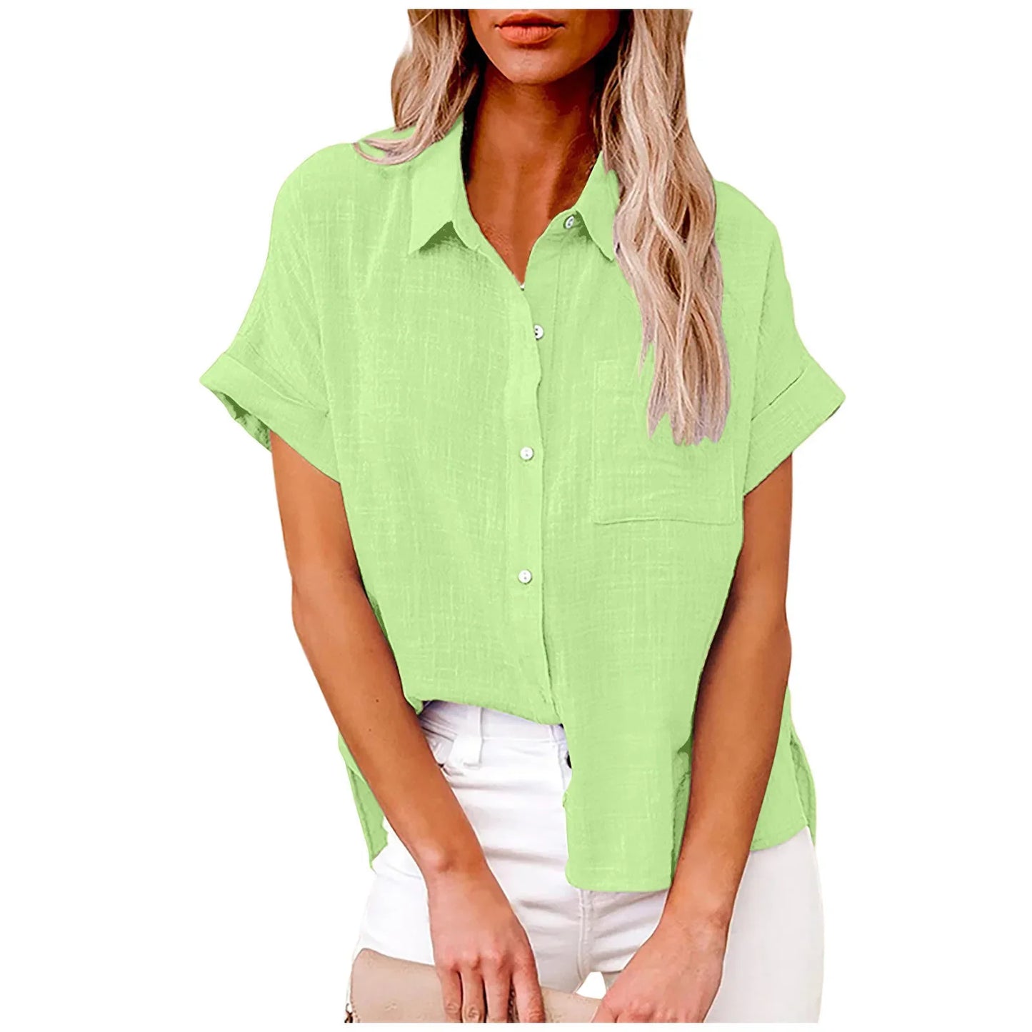 Linen Casual T-Shirt