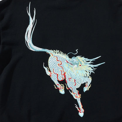 Embroidery Hoodies Chinese Style Men