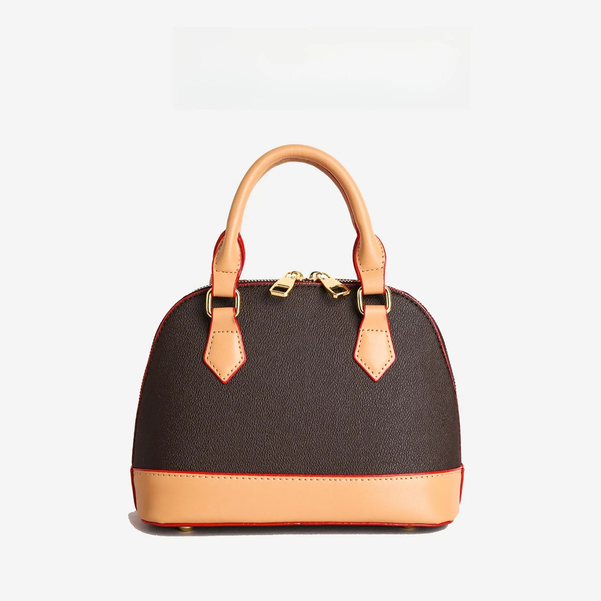 Vintage Leather Shell Bag