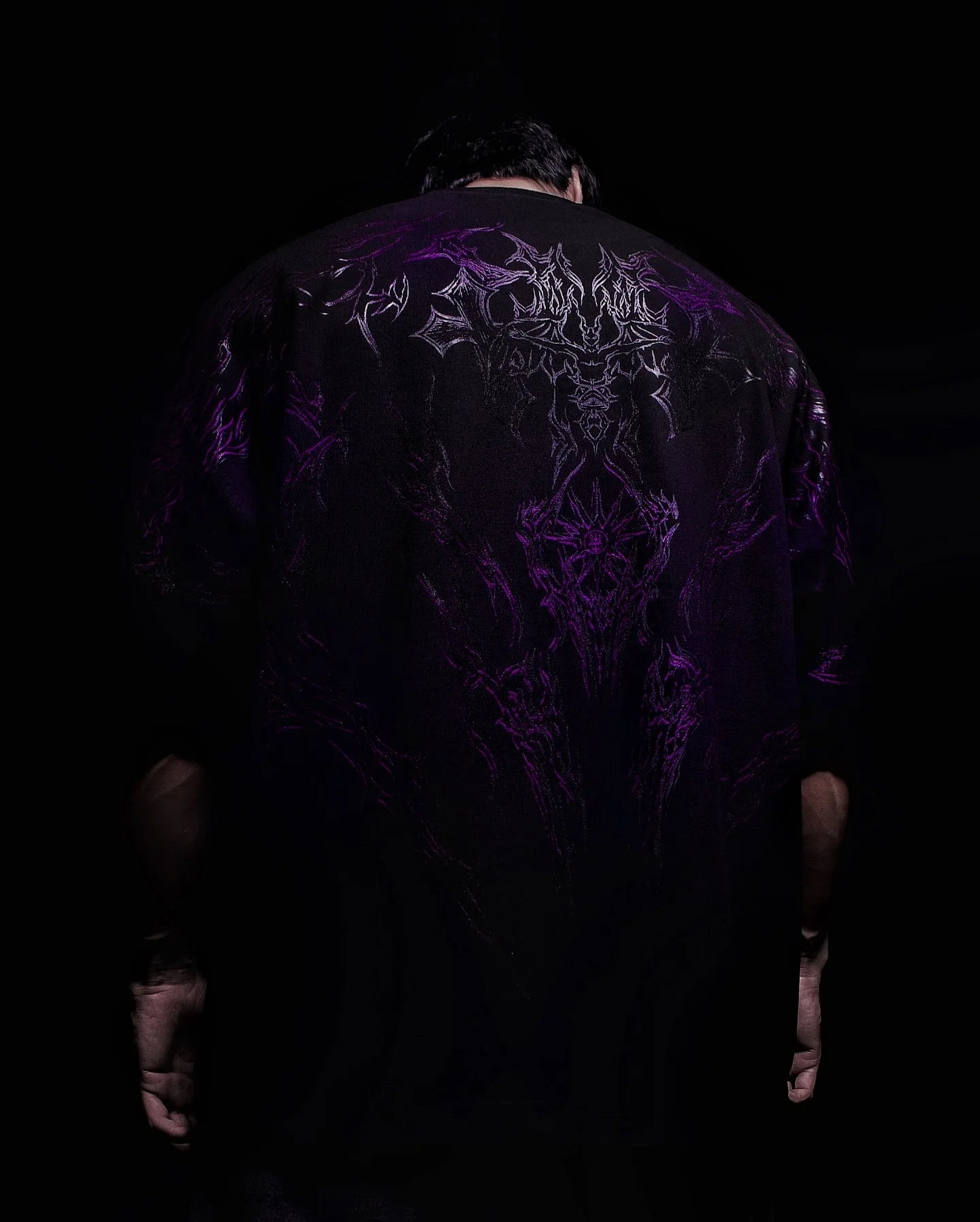 Dark Fantasy Oversized Cotton T Shirt