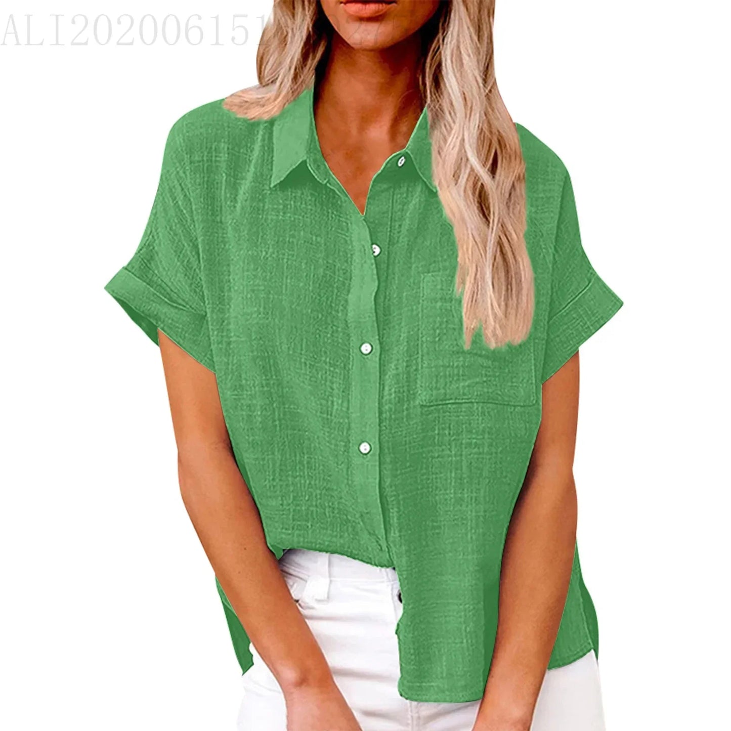 Linen Casual T-Shirt