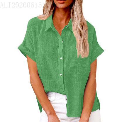 Linen Casual T-Shirt
