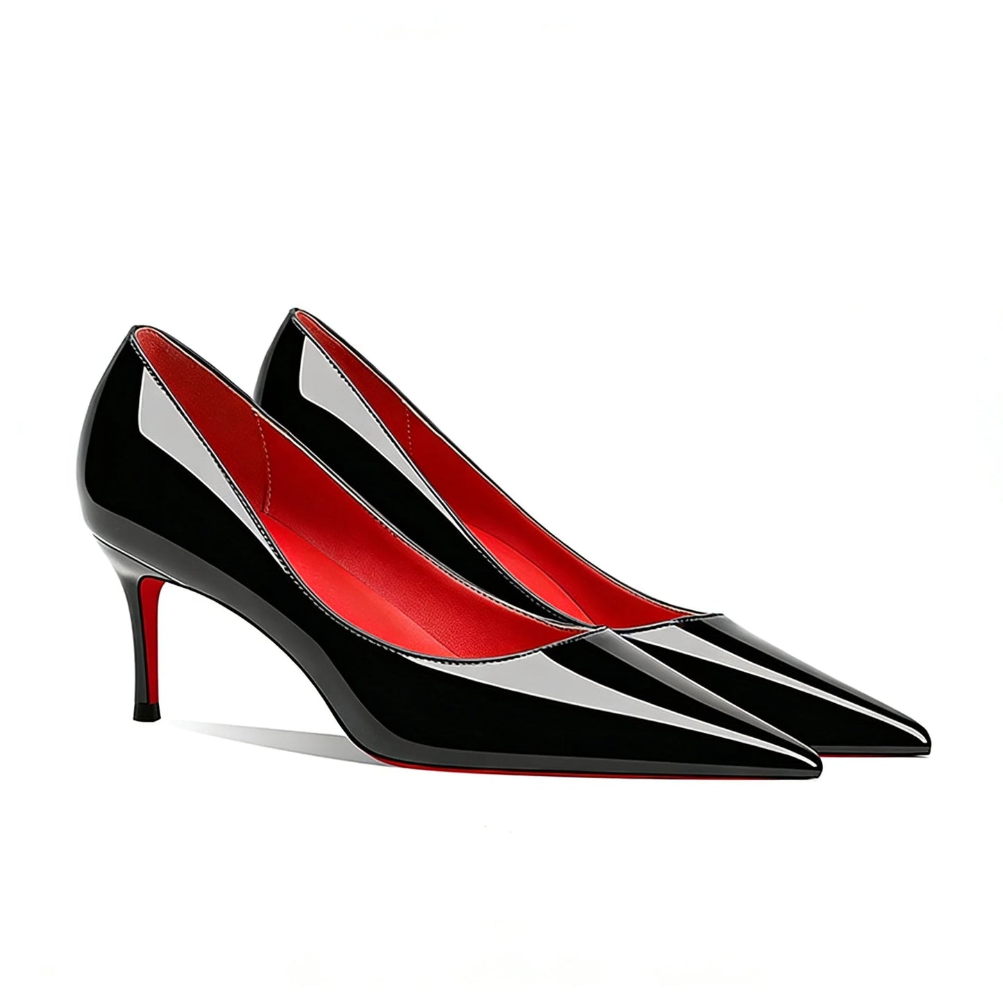 Red Bottoms Pointed Toe High Heels