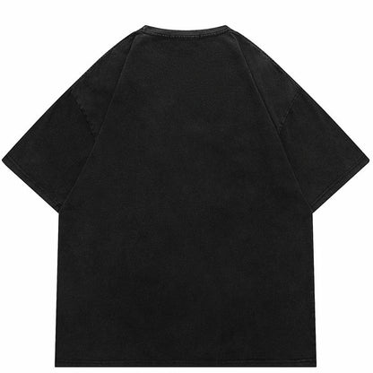 Shadow Butterfly Graphic T-Shirt Retro