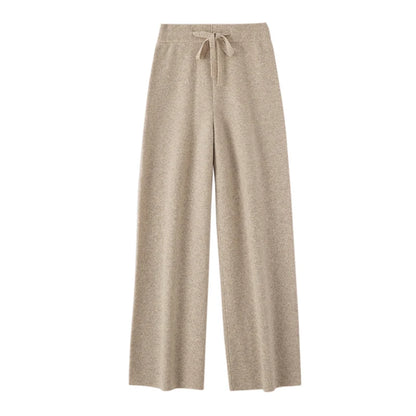 Merino Wool Women's Pants Straight