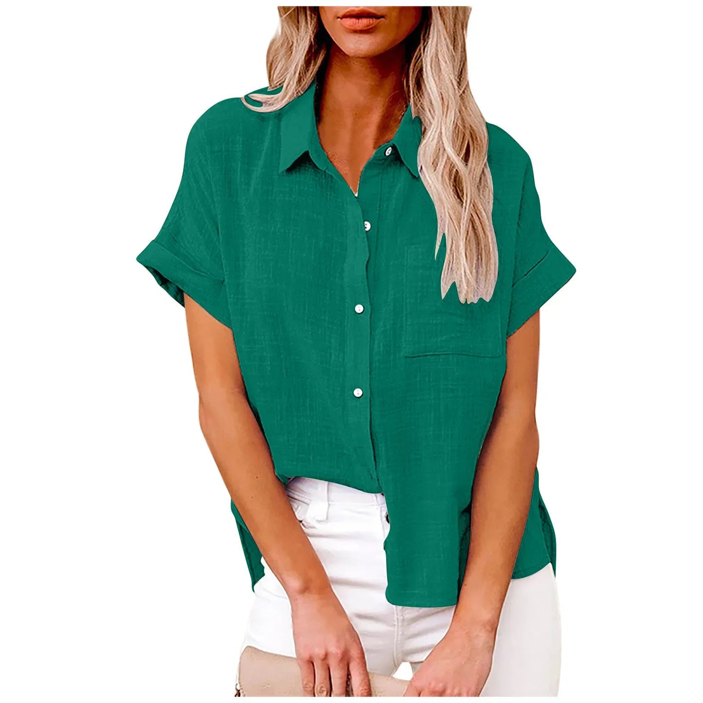 Linen Casual T-Shirt