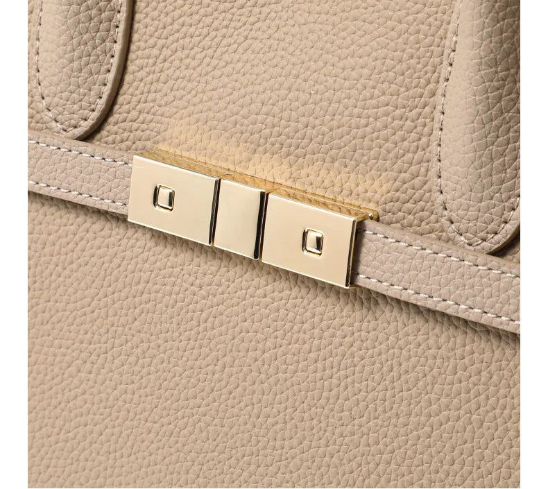 Leather Birkin Bag for Women – New Style, Large-Capacity, Single-Shoulder & Hand-Held