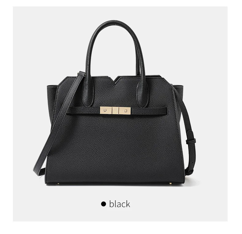 Leather Birkin Bag for Women – New Style, Large-Capacity, Single-Shoulder & Hand-Held