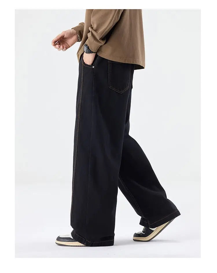 Baggy Versatile Jeans Asian Cargo Pants