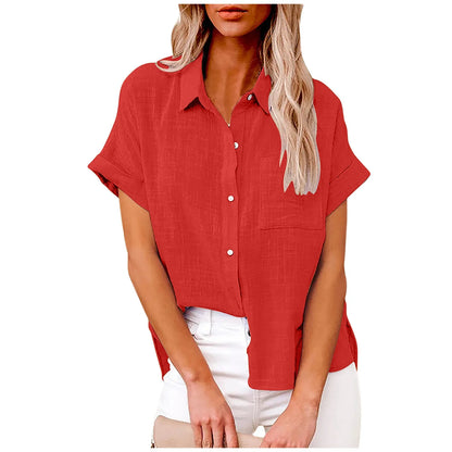 Linen Casual T-Shirt