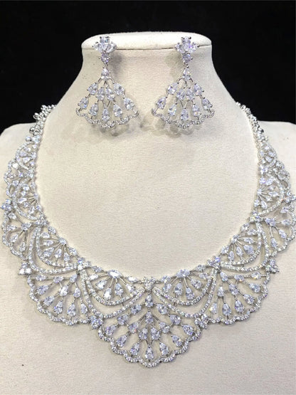 luxe zircon Necklace