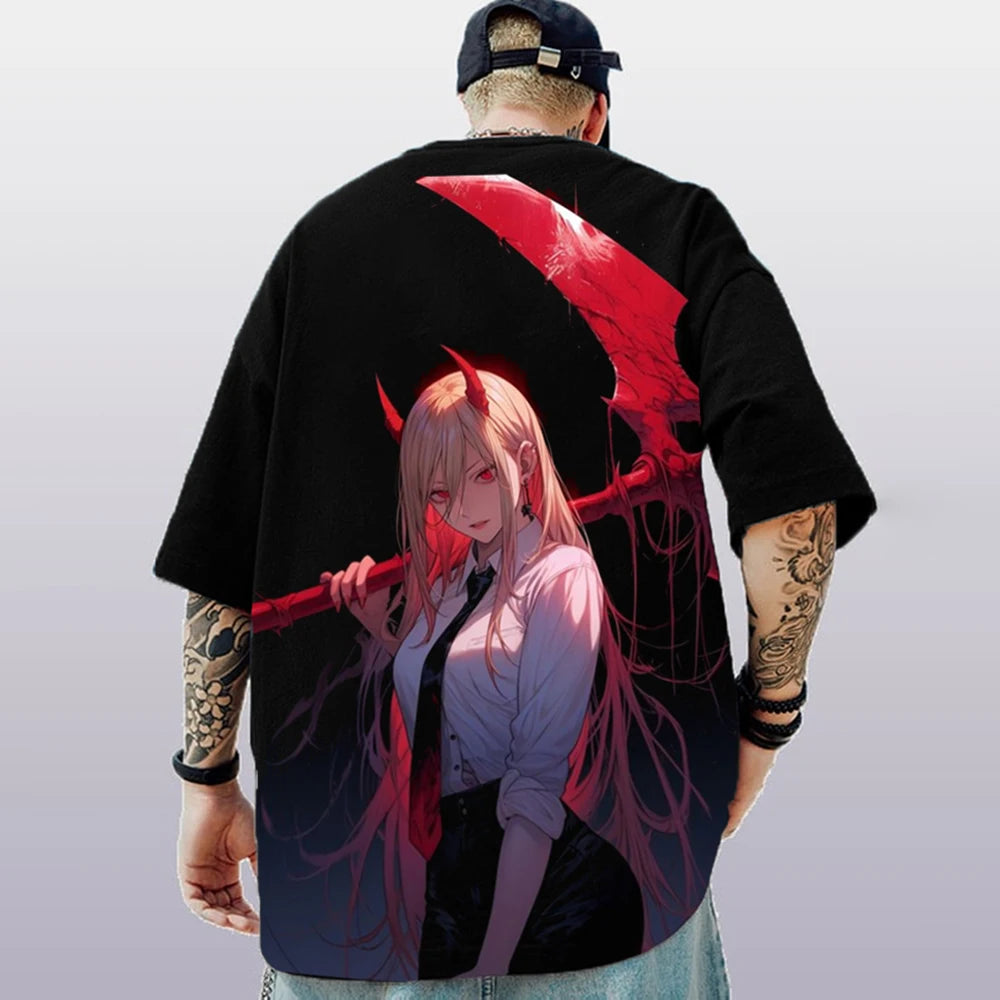 Oversized Hip hop Short Sleeve T-Shirt For Men